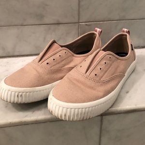 Sperry slip on sneakers - blush color!
